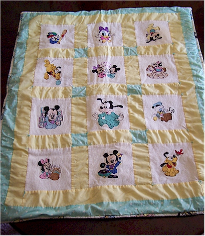 Disney quilt