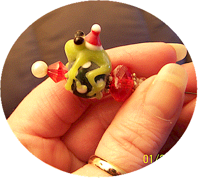 Frog pin