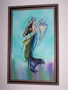 Siren and the Shipwreck Framed