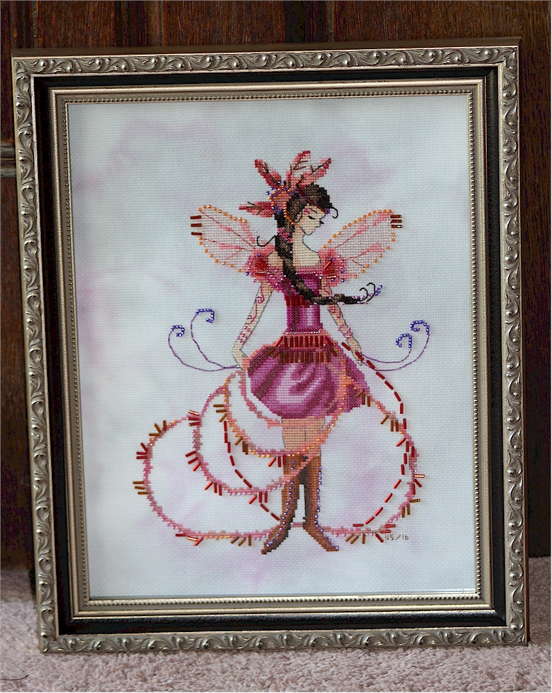 Blossom Collector framed