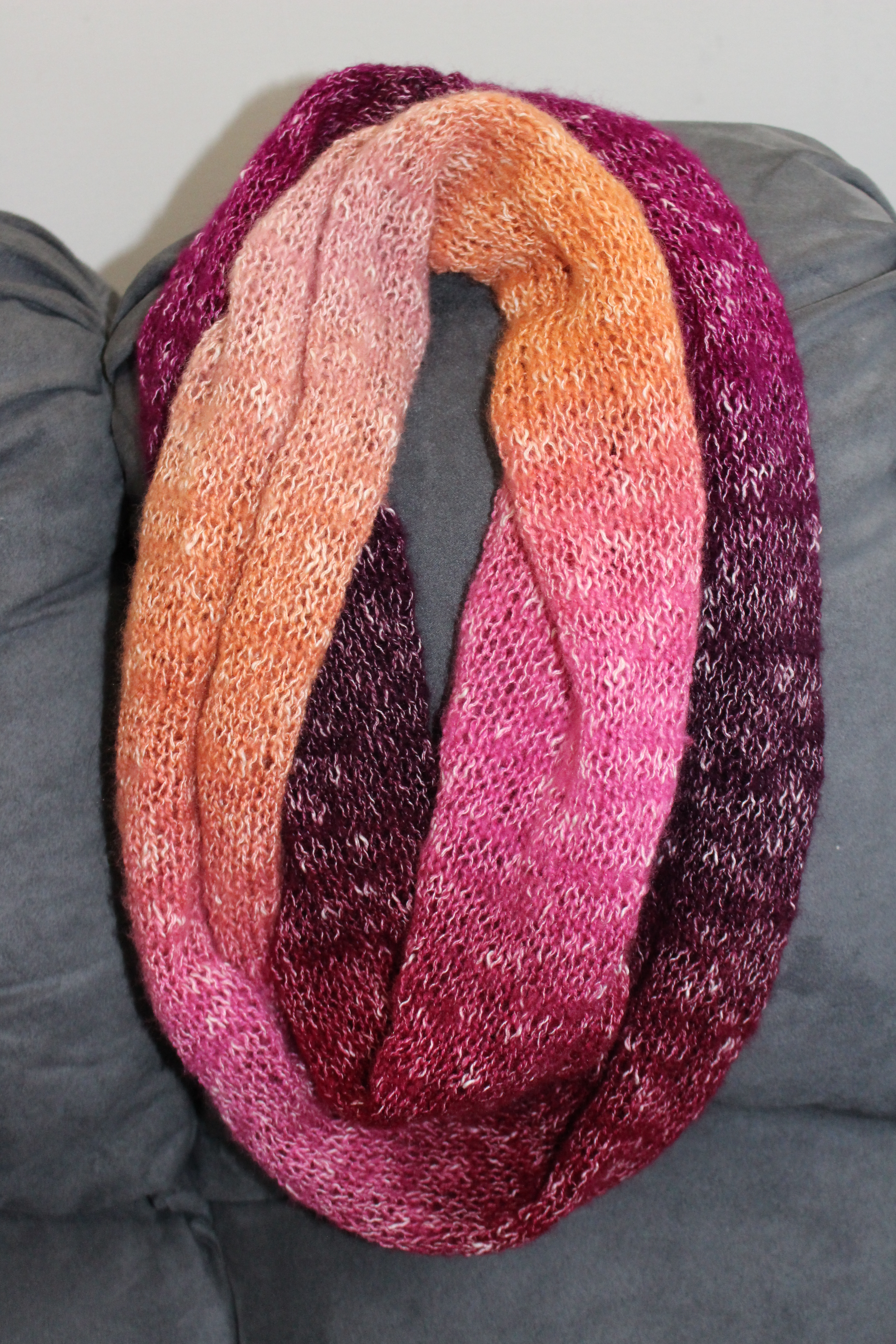 One ball shawl