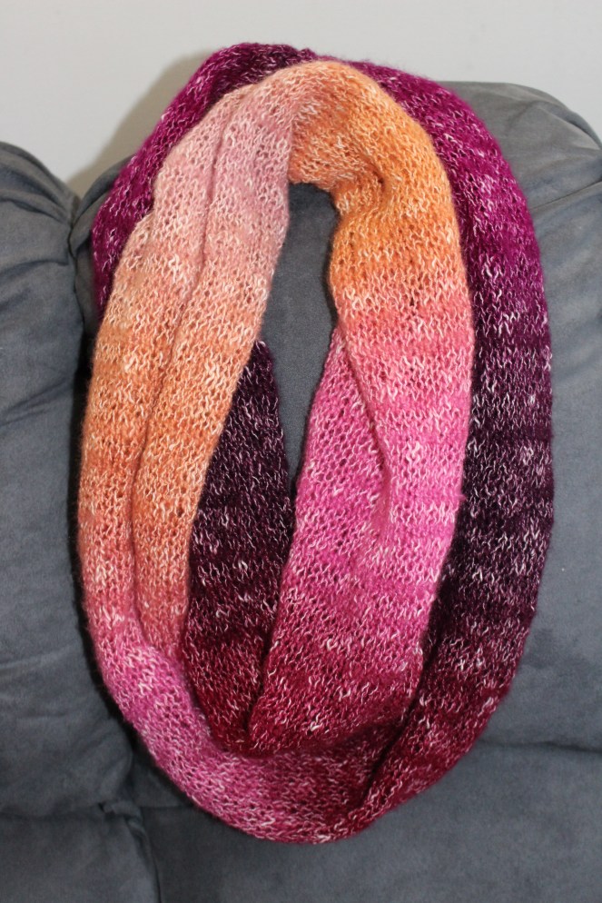 One ball shawl
