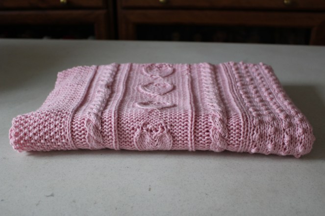 knitted baby blanket 3