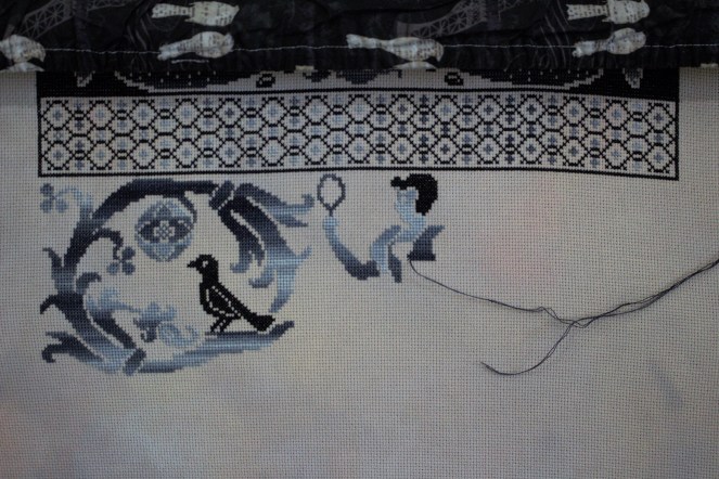 mystery sampler december section