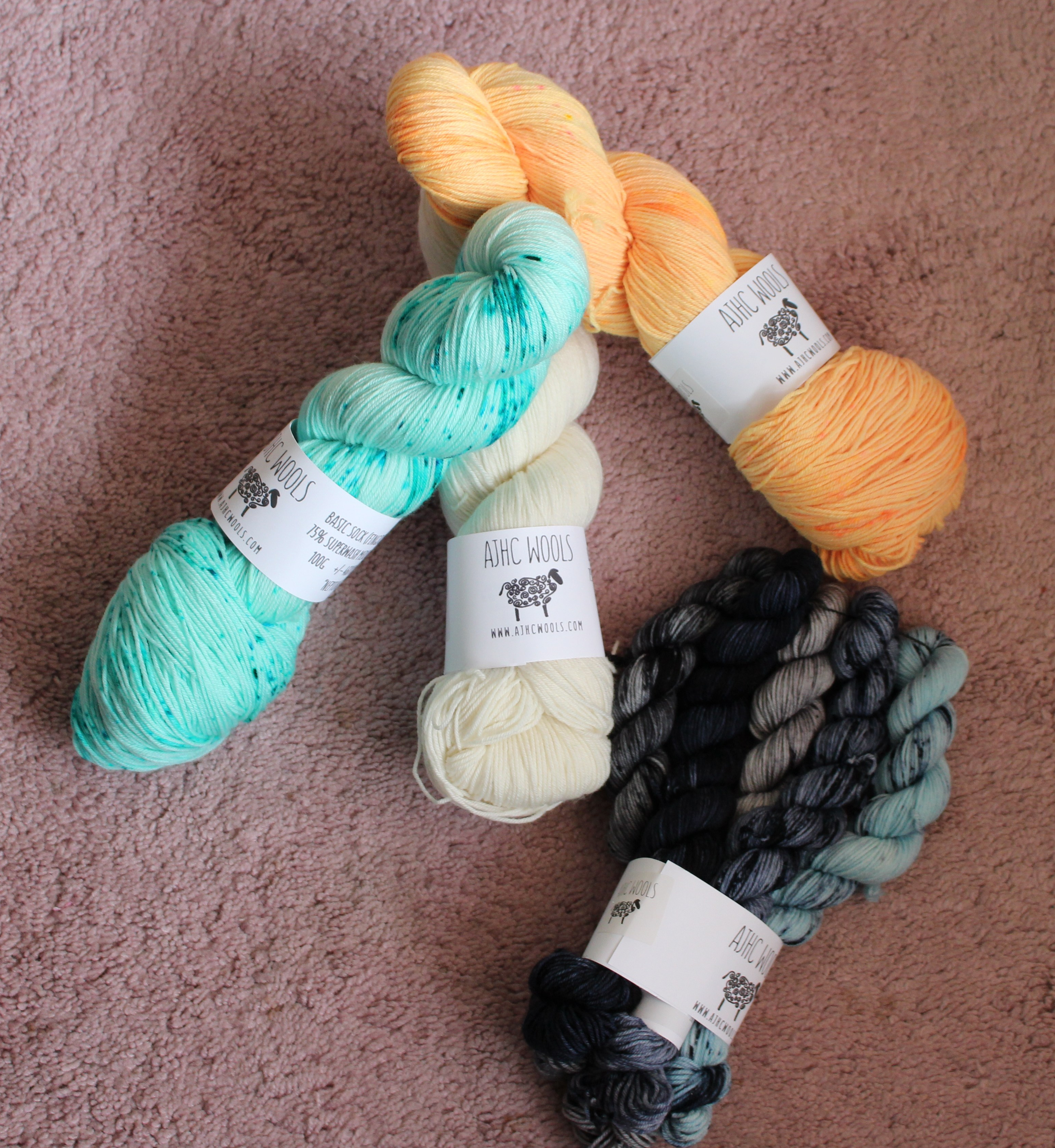 Yarn stash from winery