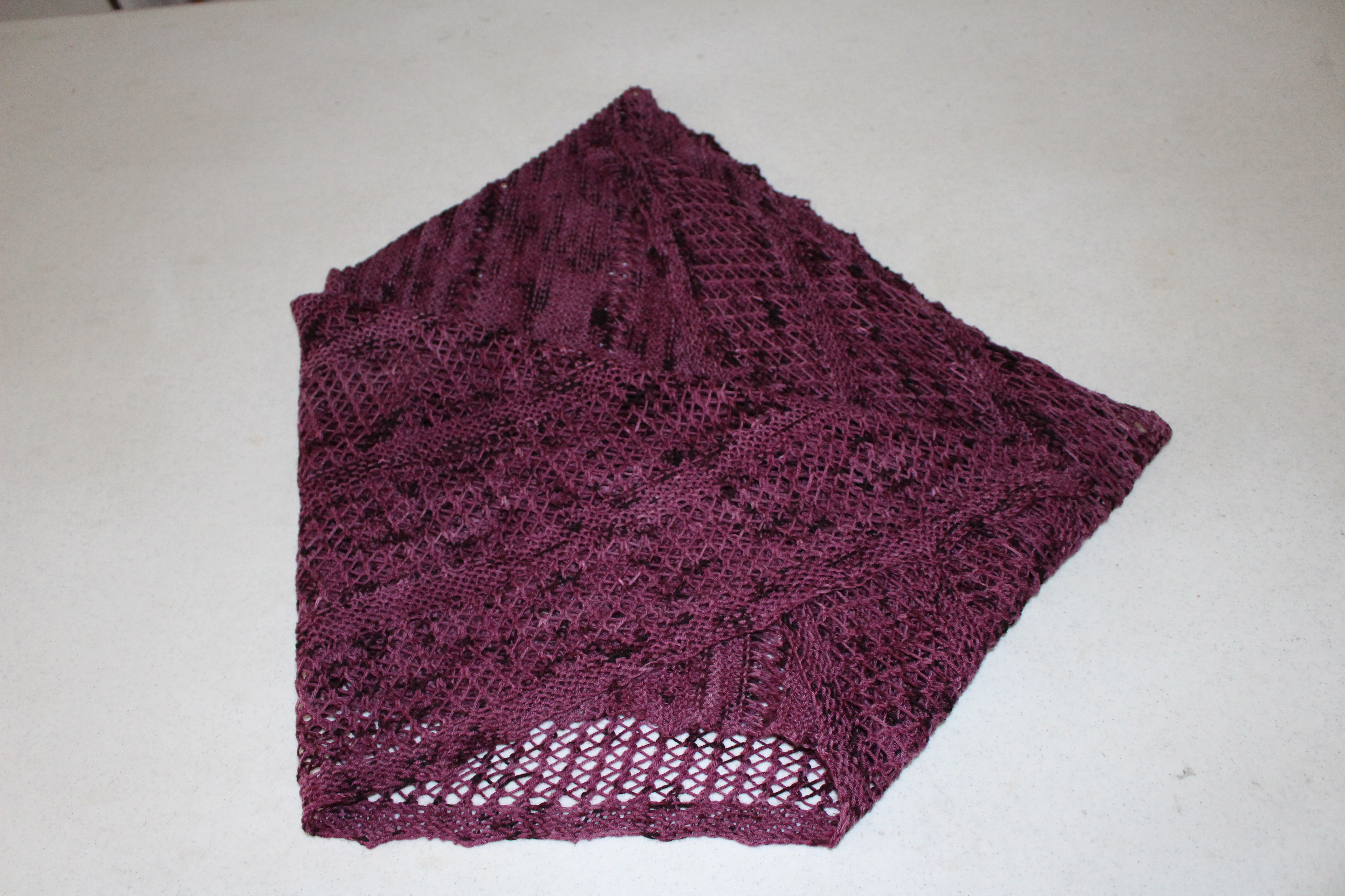 Waiting for spring shawl 3