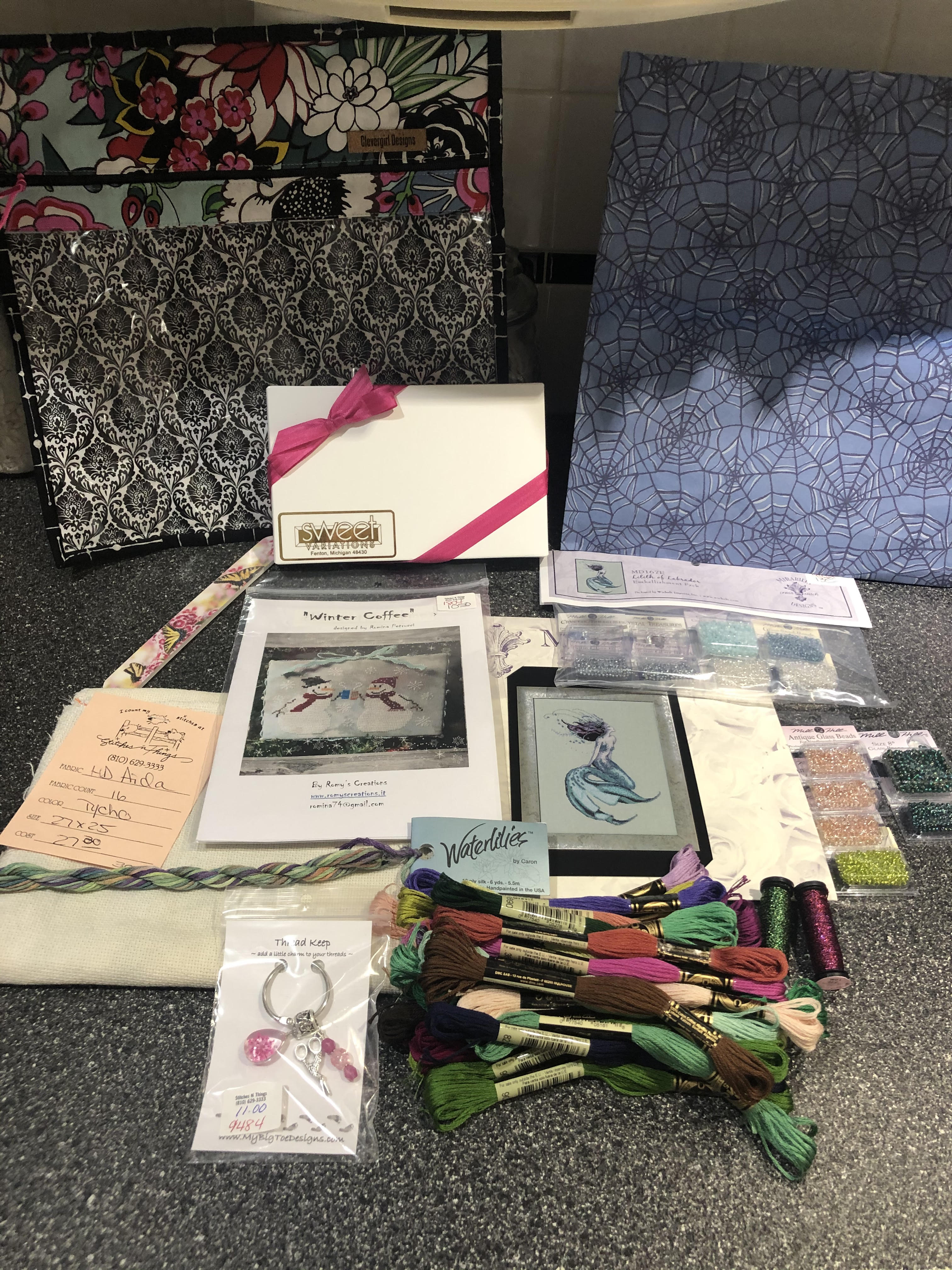 Birthday shopping stash