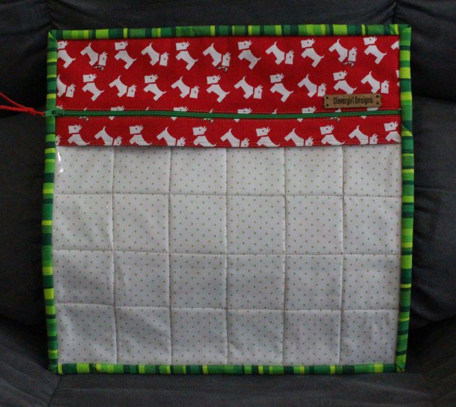 project bag from christmas