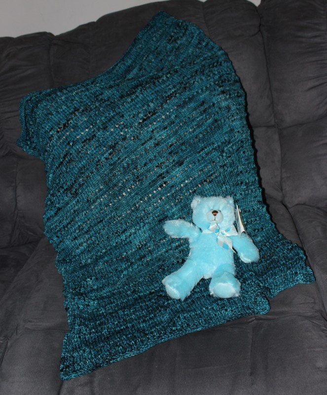 baby blanket finish