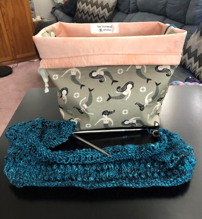 baby blanket progress