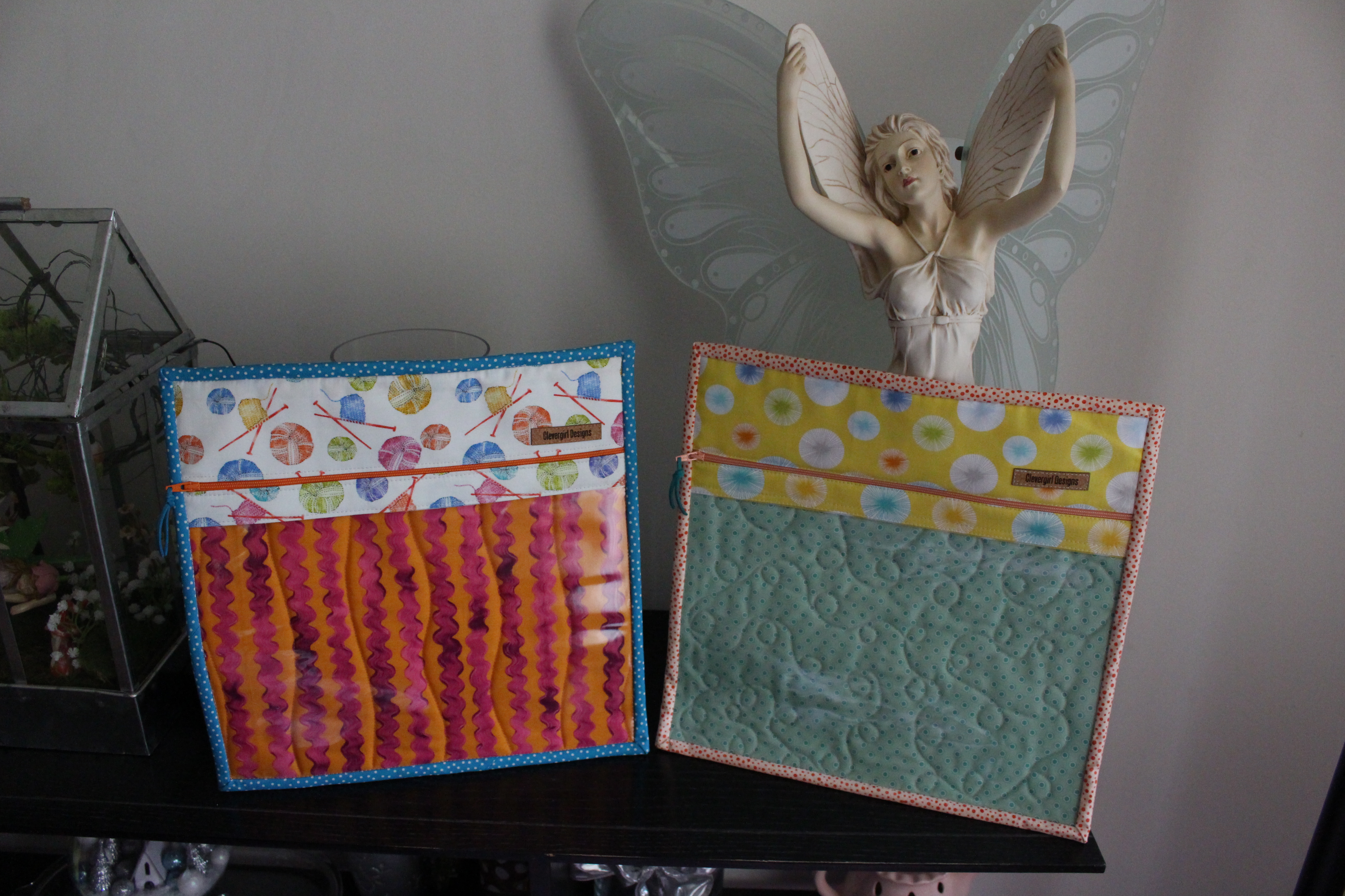 March and April project bags fronts