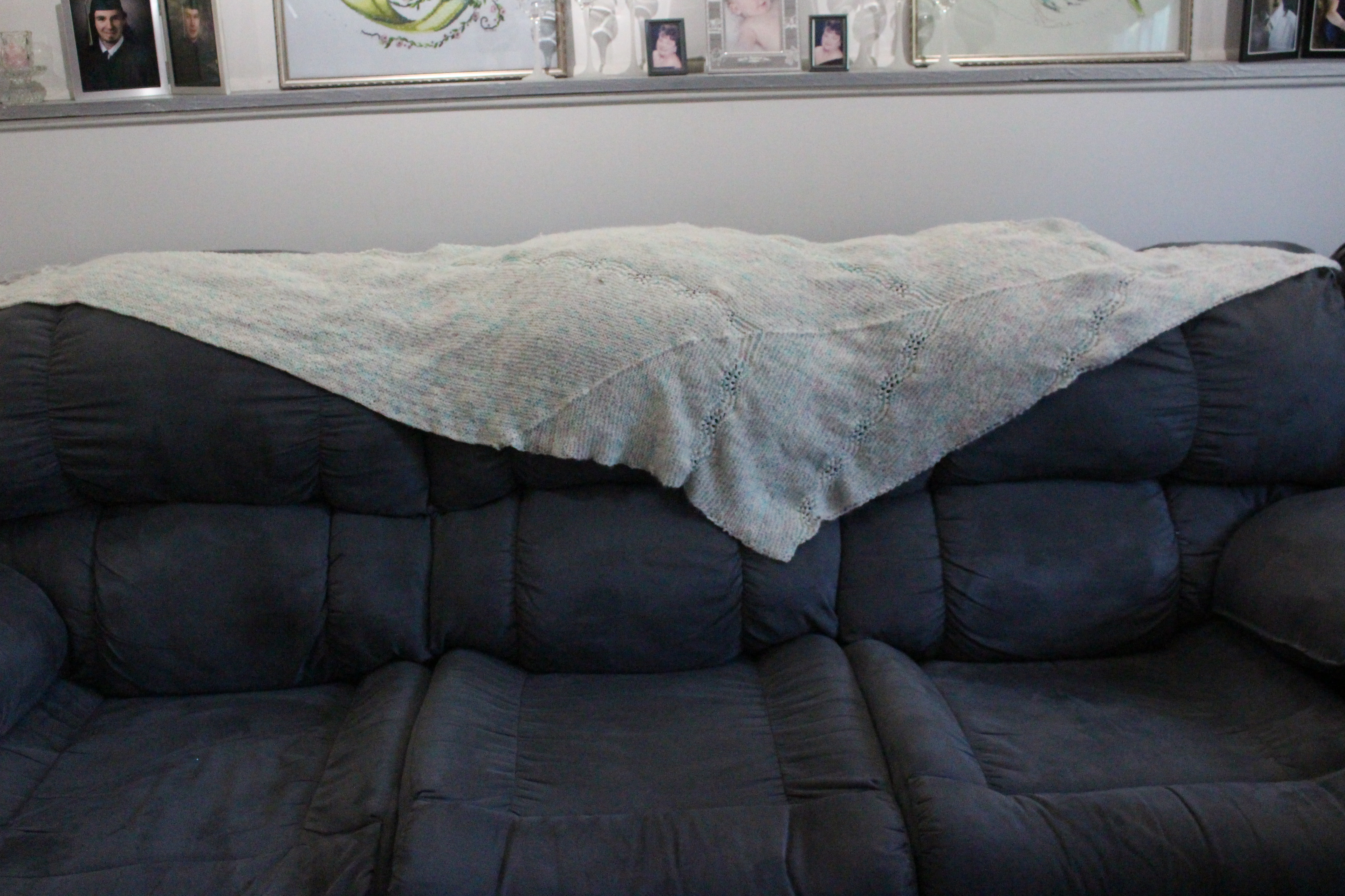 Birds of a Feather shawl