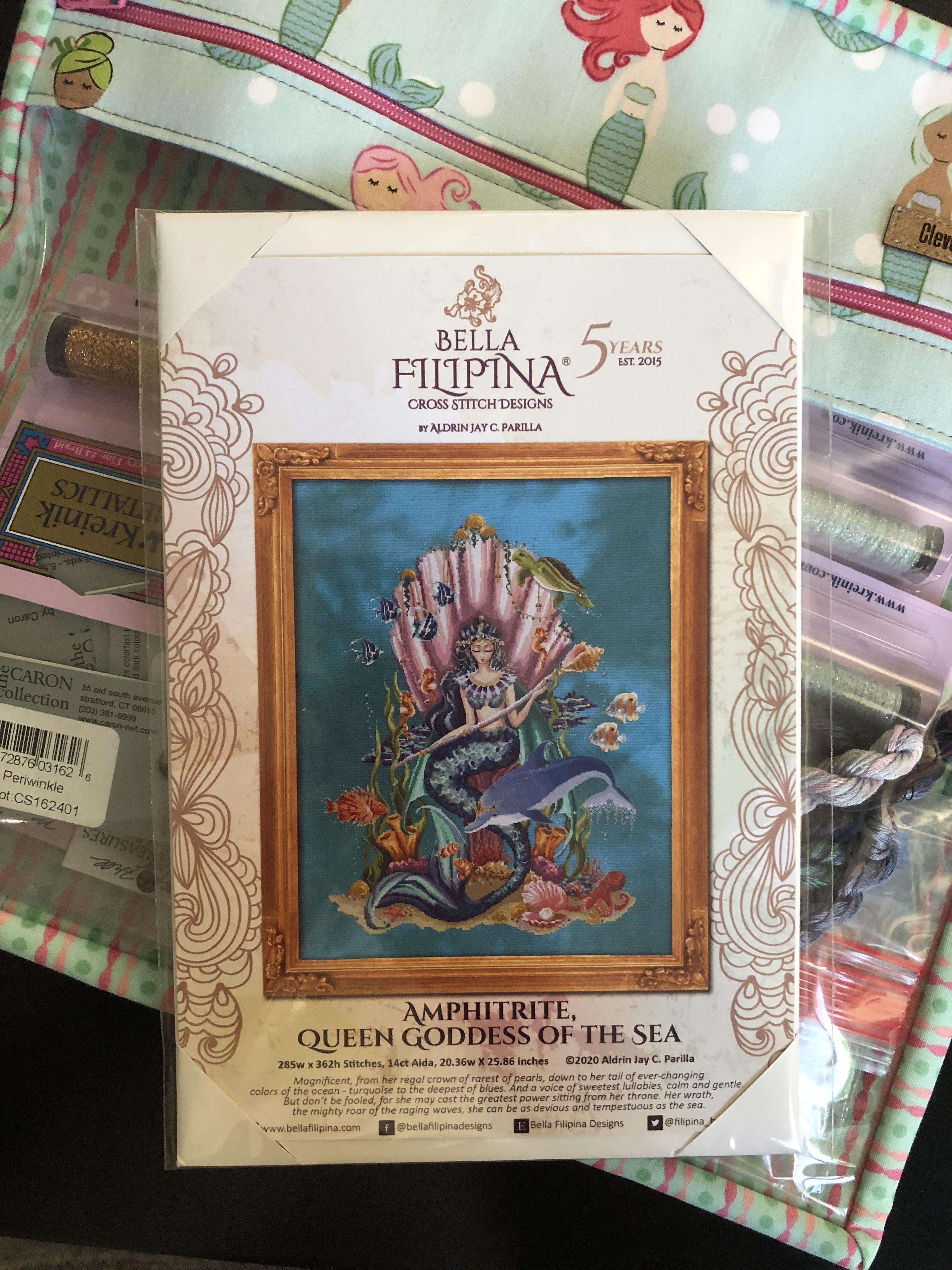 june project bag filled